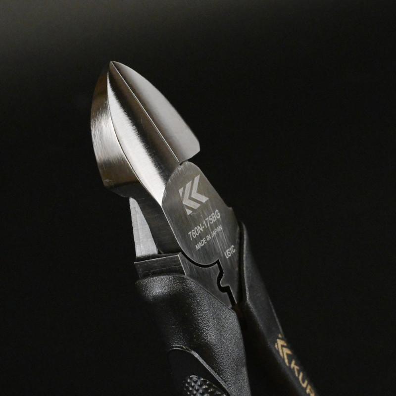 フジ矢 760N-175BG KUROKIN 偏芯強力ニッパ薄刃 175mm 黒金(クロキン