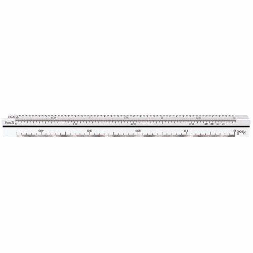シンワ シンワ測定 三角スケール 建築士用B-15 74961 15cm ○ : 島道具