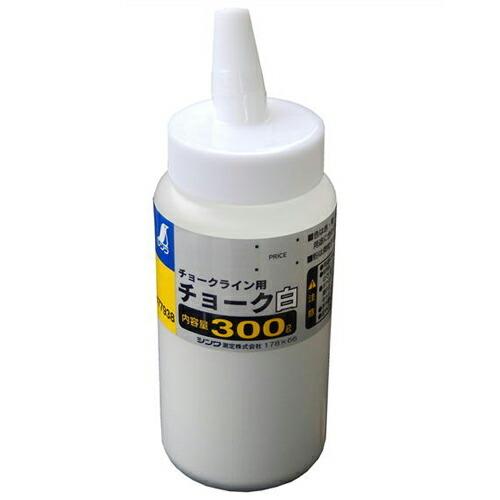 - 白 華 - シンワ シンワ測定 チョークライン用チョーク 77938 白 300g ○ : 島
