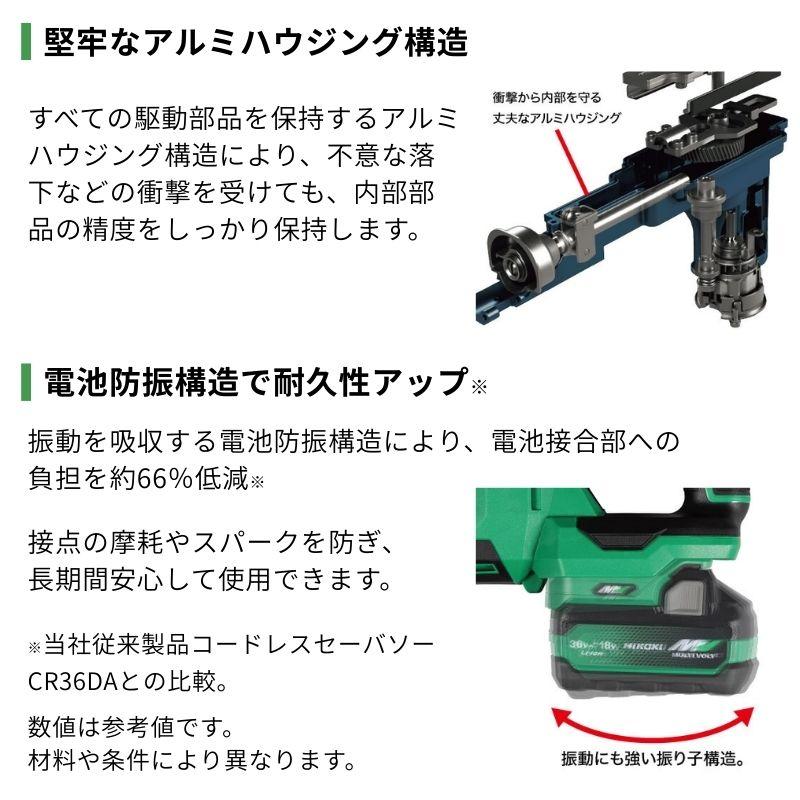 HiKOKI（ハイコーキ） ハイコーキ（旧：日立工機） CR36DSA(NN 