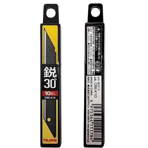 Tajima タジマ カッター替刃/鋭30°刃CBE-K10 ○ : 島道具Yahoo Tajima タジマ カッター替刃/鋭30°刃CBE-K10 ○ : 島道具Yahoo