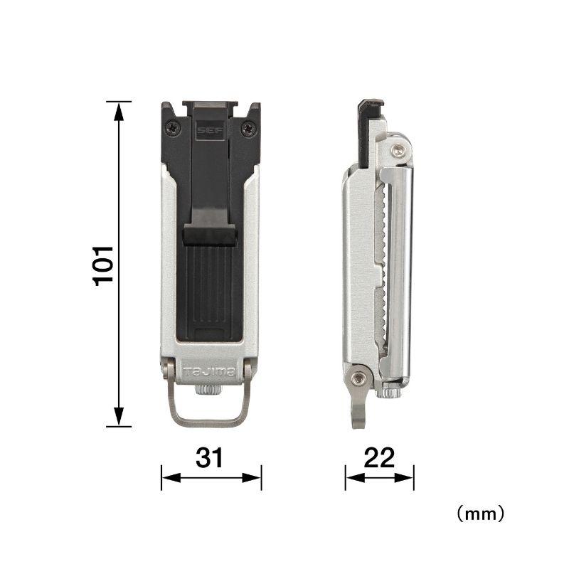 Tajima TAJIMA(タジマデザイン) SF-MSHLD 胴ベルト用 ネジ式 Tajima TAJIMA(タジマデザイン) SF-MSHLD 胴ベルト用 ネジ式
