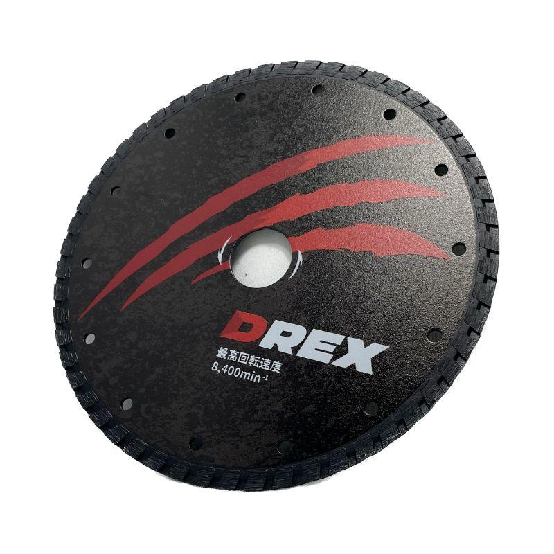 【日本製】DREX(ディーレックス) DR-D180R 180mmダイヤモンドカッター 乾式 ウェーブタイプ コンクリート切断用  ディスクグラインダー/サンダー用刃 ◇｜shimadougu｜05