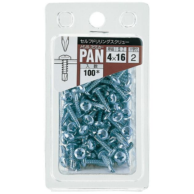 Pan..　5本 SANKO TECHNO サンコーテクノ ドリルスクリュー/ナベ頭 ステンレス製