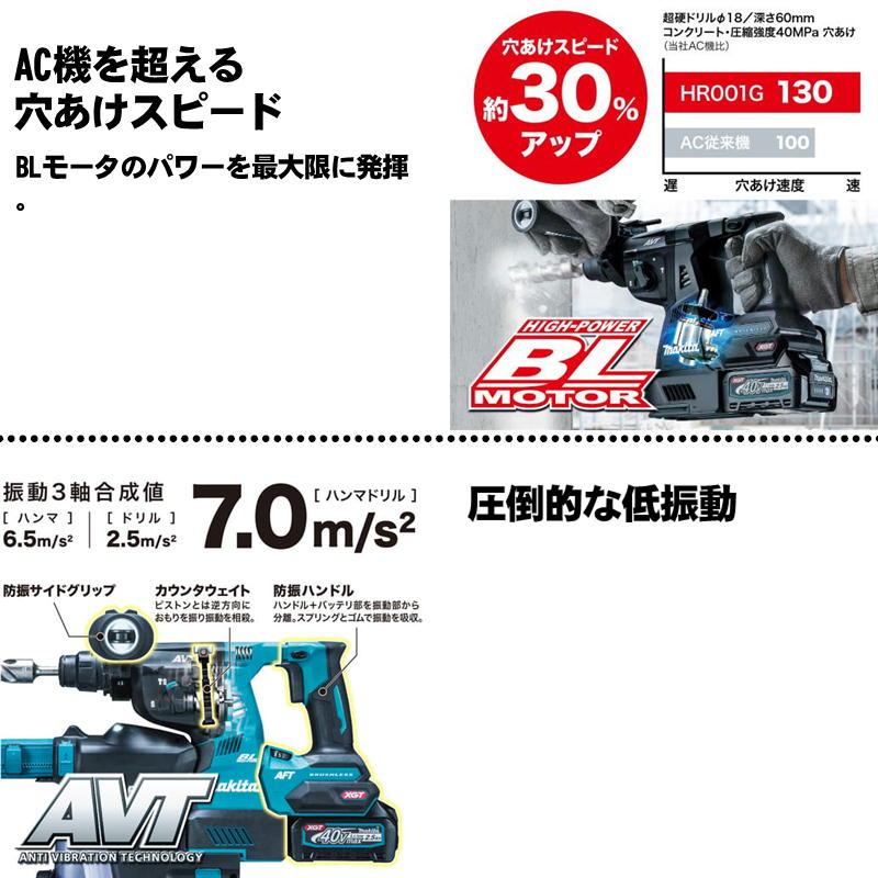 マキタ マキタ(makita) HR001GZB 28mmハンマドリル 黒 (本体 マキタ マキタ(makita) HR001GZB 28mmハンマドリル 黒 (本体
