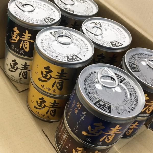 AIKO CHAN 送料無料 あいこちゃん プレミアム さば缶 6缶セット (190g