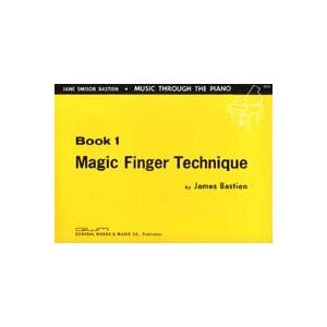 楽譜 送料込 英語版 マジックフィンガーテクニック バスティン 1 東音企画