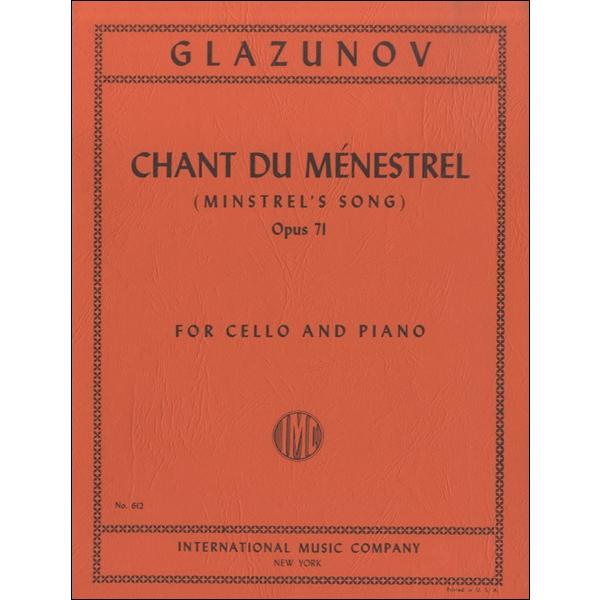 楽譜 Ces219 輸入 グラズノフ 吟遊詩人の歌 Op 71 チェロ ロケットミュージック 島村楽器 楽譜便 通販 Paypayモール