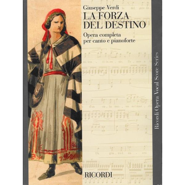 楽譜 輸入 歌劇「運命の力」 （Vocal Score／伊語） La Forza del