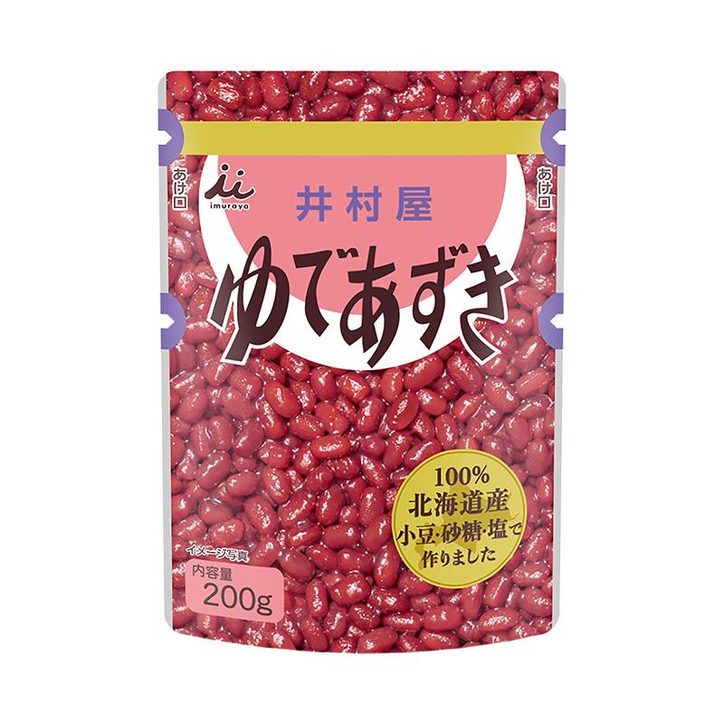 「 国産 100% 北海道 ゆであずき 200g 3個 セット 」 あずき 小豆 井村屋 ぜんざい 善哉 和菓子 和 スイーツ 餡 あん あんこ 1000円ポッキリ 送料無料｜shimamura-miso｜02