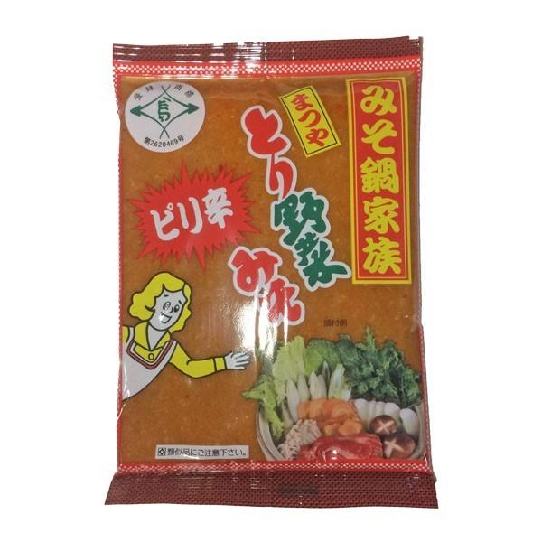 まつや ピリ辛とり野菜みそ 200g 鍋 味噌ラーメン とり野菜味噌 とり