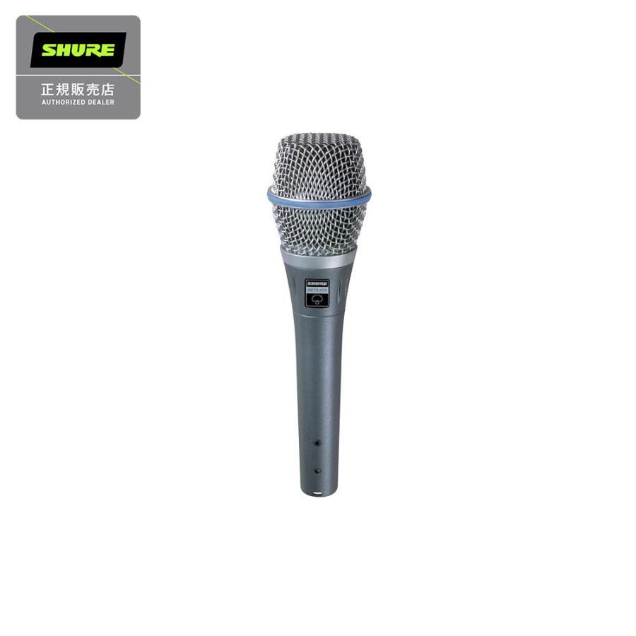 SHURE BETA87A ボーカル用コンデンサーマイク　美品 SHURE Beta87C-X コンデンサーマイク ボーカルにオススメBeta87C