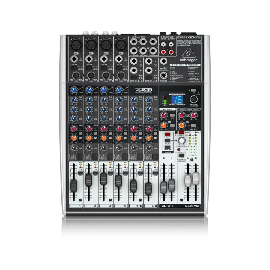 ベリンガー XENYX X1204 USB 【エコー】 ミキサー 〔正規輸入品〕
