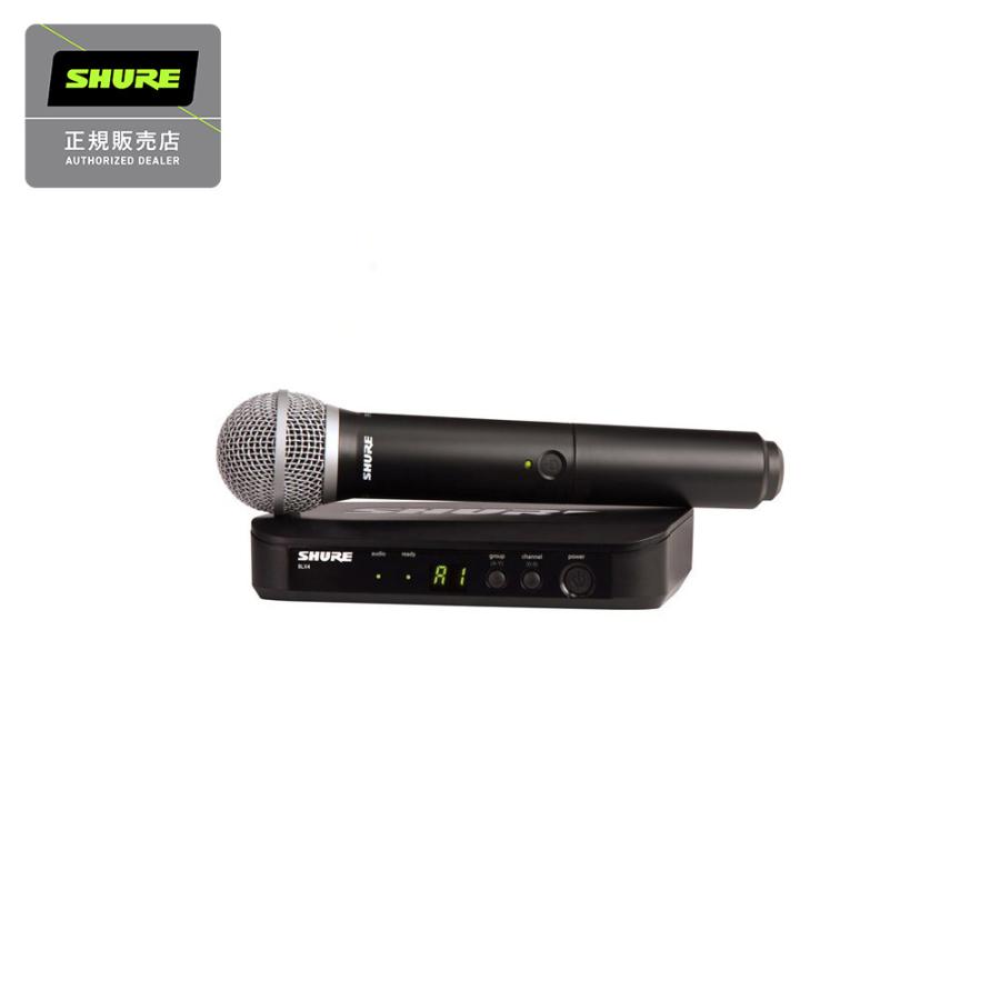 SHURE（シュア） BLX24/PG58 ワイヤレスマイクセット マイク:PG58 受信