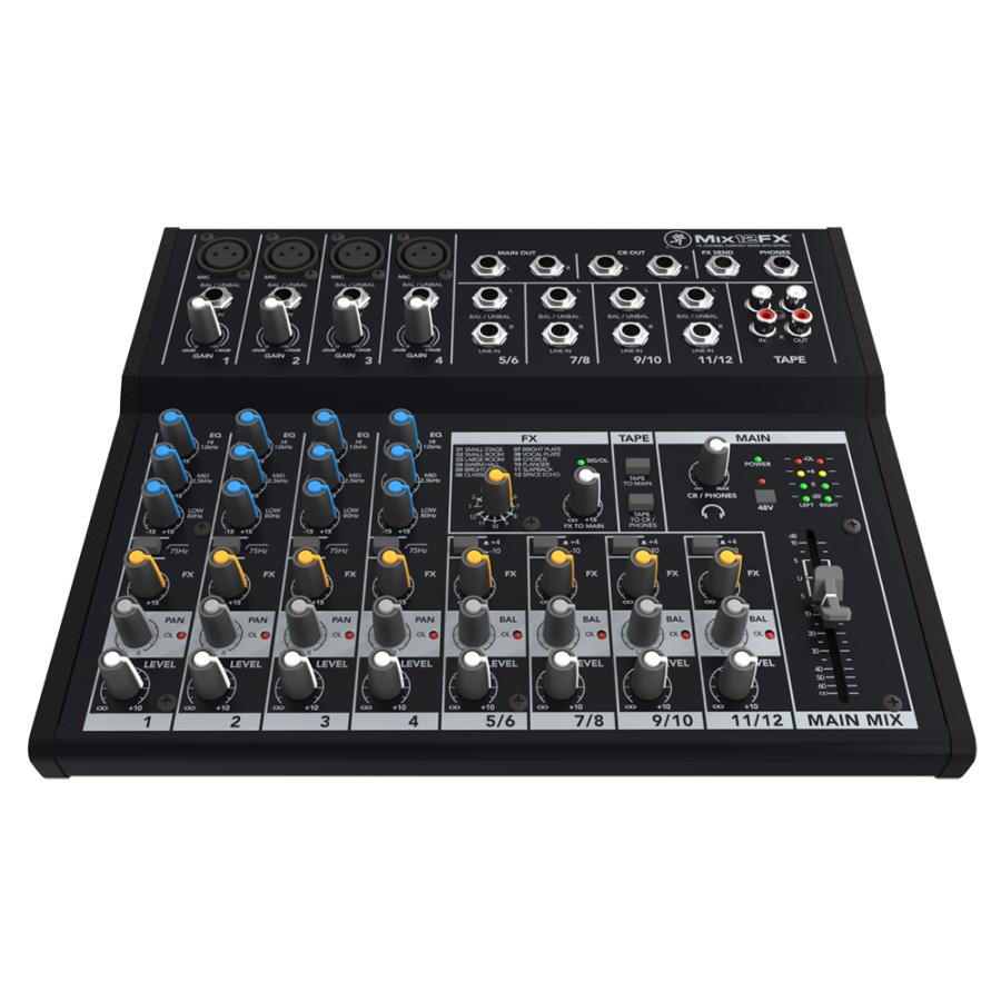 MACKIE（マッキー） MIX12FX 12チャンネル エフェクト内蔵コンパクト