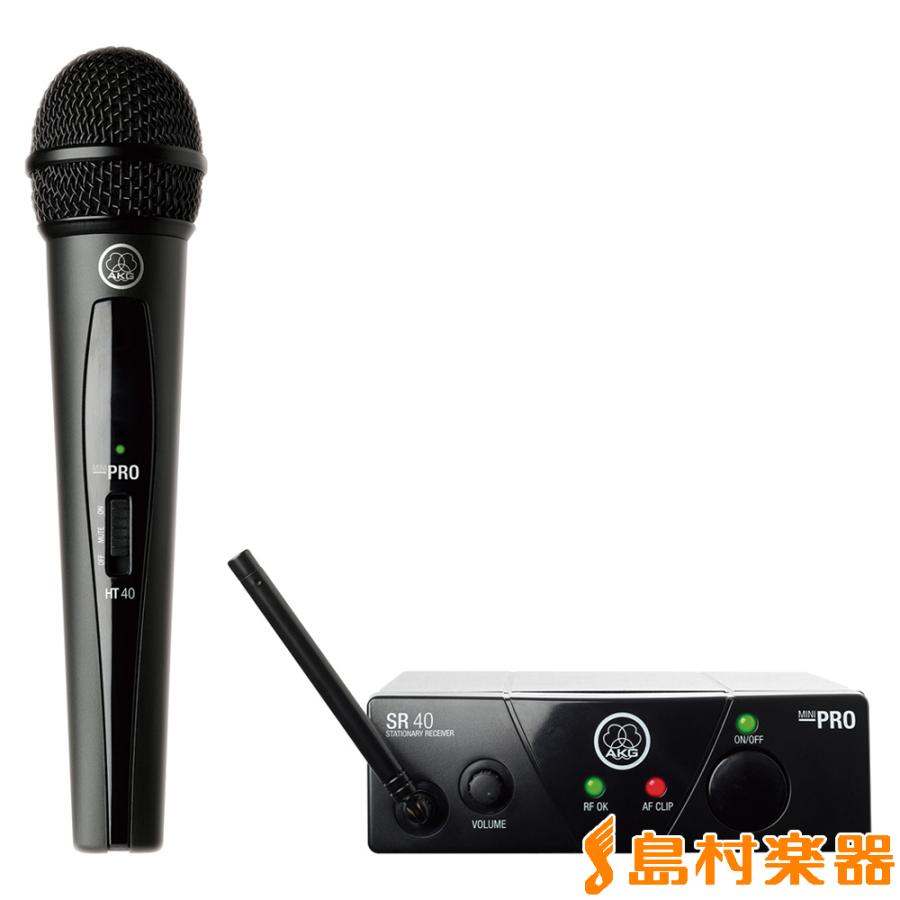 AKG アーカーゲー WMS40 PRO MINI/VO 1 1チャンネルB帯