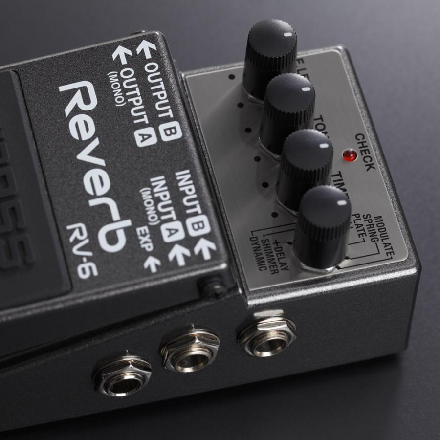BOSS（ボス） 期間限定 パッチケーブルプレゼント中♪ RV-6 Reverb