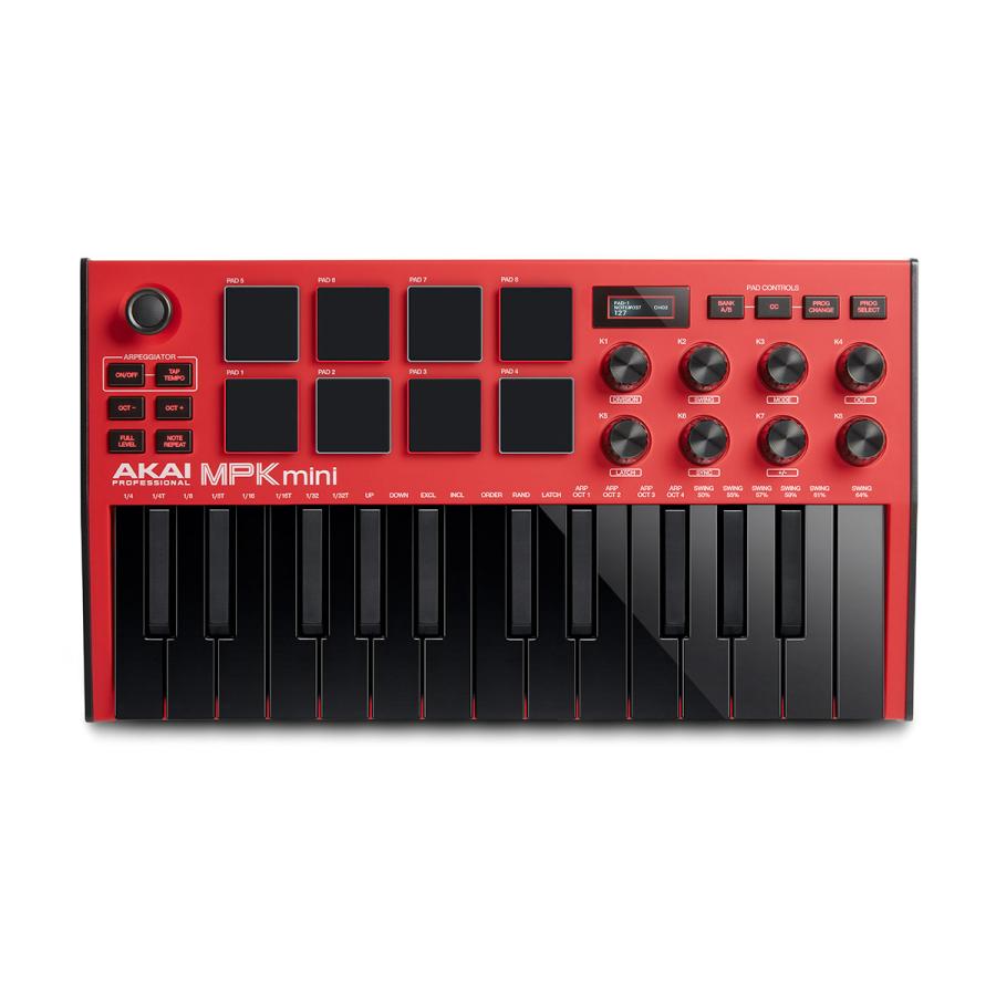 AKAI アカイ MPK mini MK3 RED レッドモデル MIDIキーボード 25鍵盤 島村楽器 PayPayモール店 - 通販 -  PayPayモール