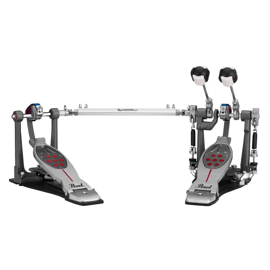 【美品】PearlP-2052C ELIMINATORREDLINEツインペダル Pearl パール Eliminator Red Line P-2052C ツインペダル P2052C