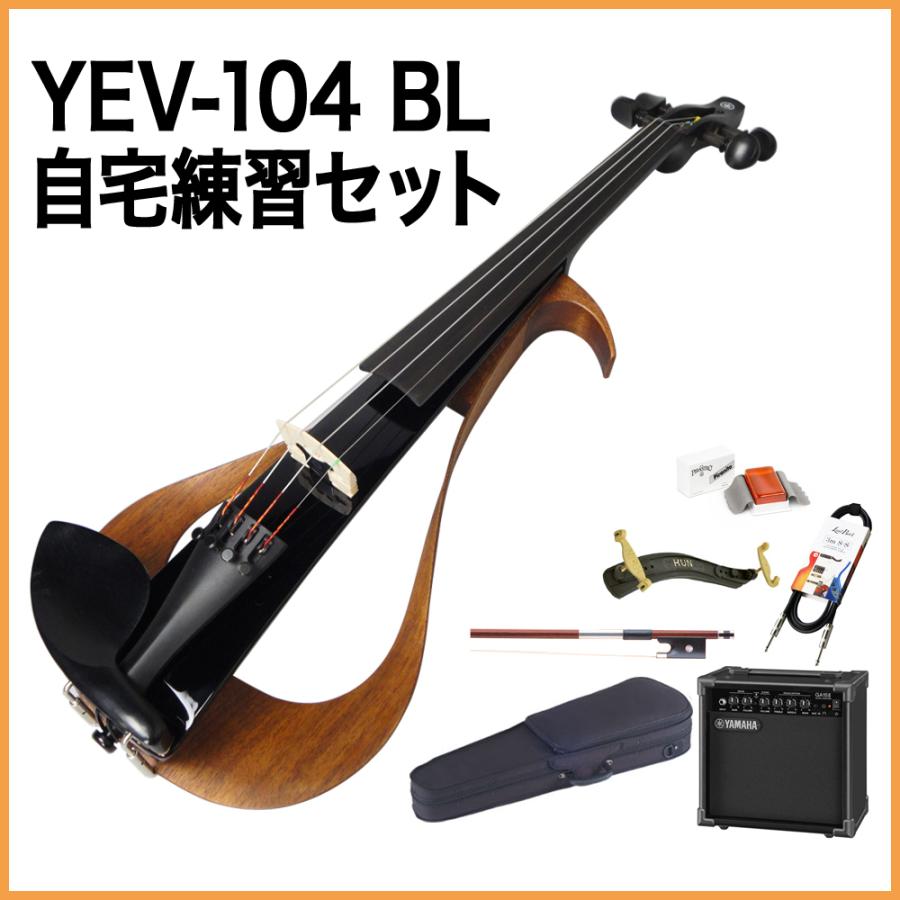 ヤマハ エレクトリックバイオリン(ブラック)4弦モデル YAMAHA YEV104BL
