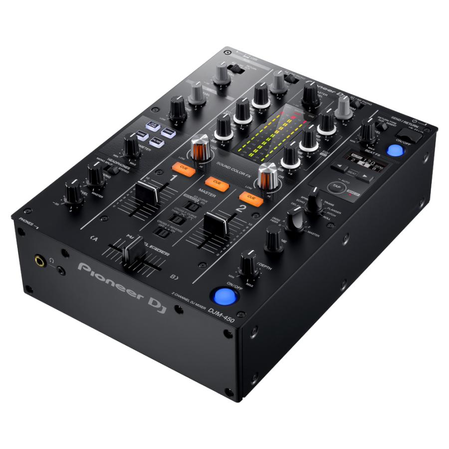 Pioneer DJ パイオニア DJM-450 Beat FX搭載 2ch DJミキサー｜shimamura｜02