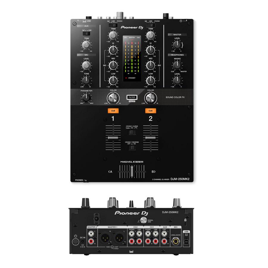 Pioneer DJ パイオニア PLX-500-K + DJM-250MK2(ミキサー) + HDJ-X5-S 