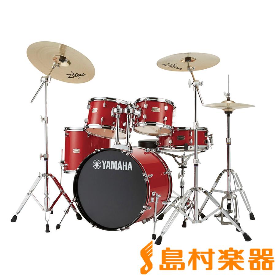 YAMAHA ヤマハ RYDEEN RDP0F5STD RD ドラムセット ホットレッド 〔バス 
