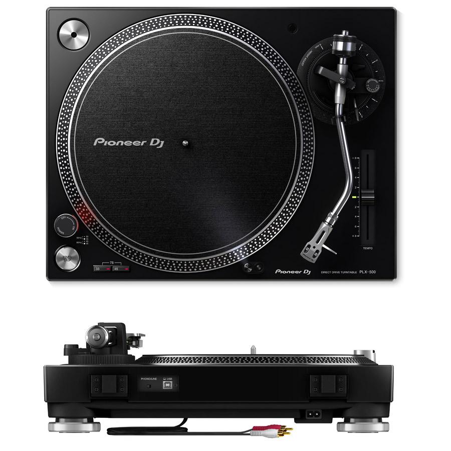 Pioneer DJ パイオニア PLX-500-K + DM-50D レコードプレーヤーセット 