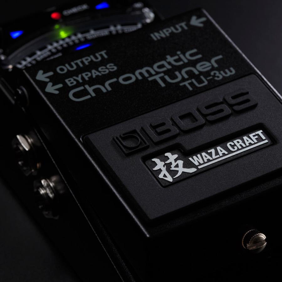 BOSS（ボス） TU-3W (J) Chromatic Tuner ペダルチューナー 銀ネジ
