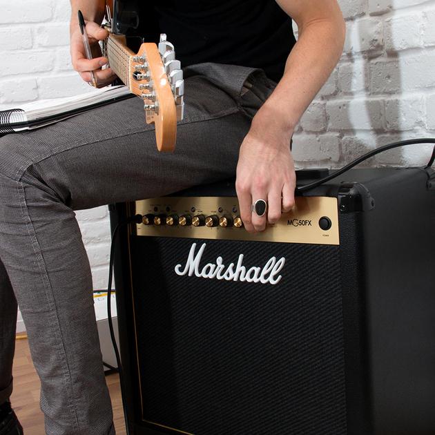 純正フットスイッチ付属 Marshall マーシャル MG50FX ギターアンプ コンボアンプ 50W エフェクト搭載 MG Goldシリーズの画像
