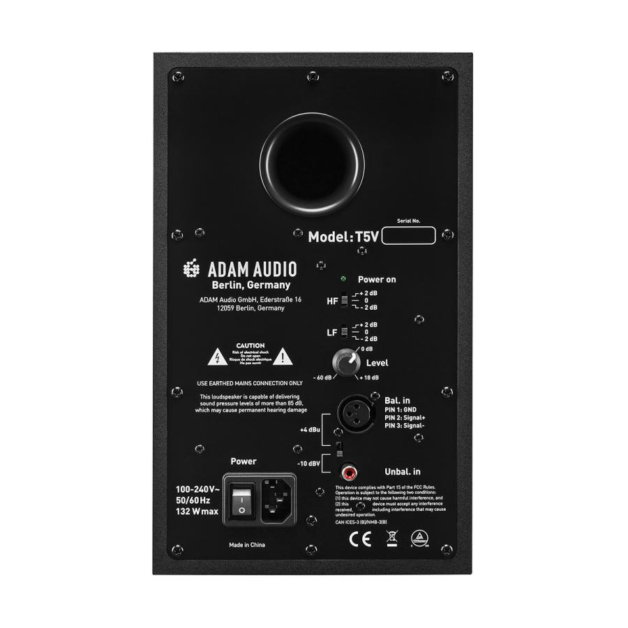 ADAM Audio アダムオーディオ T5V モニタースピーカー 1台 : 島村楽器