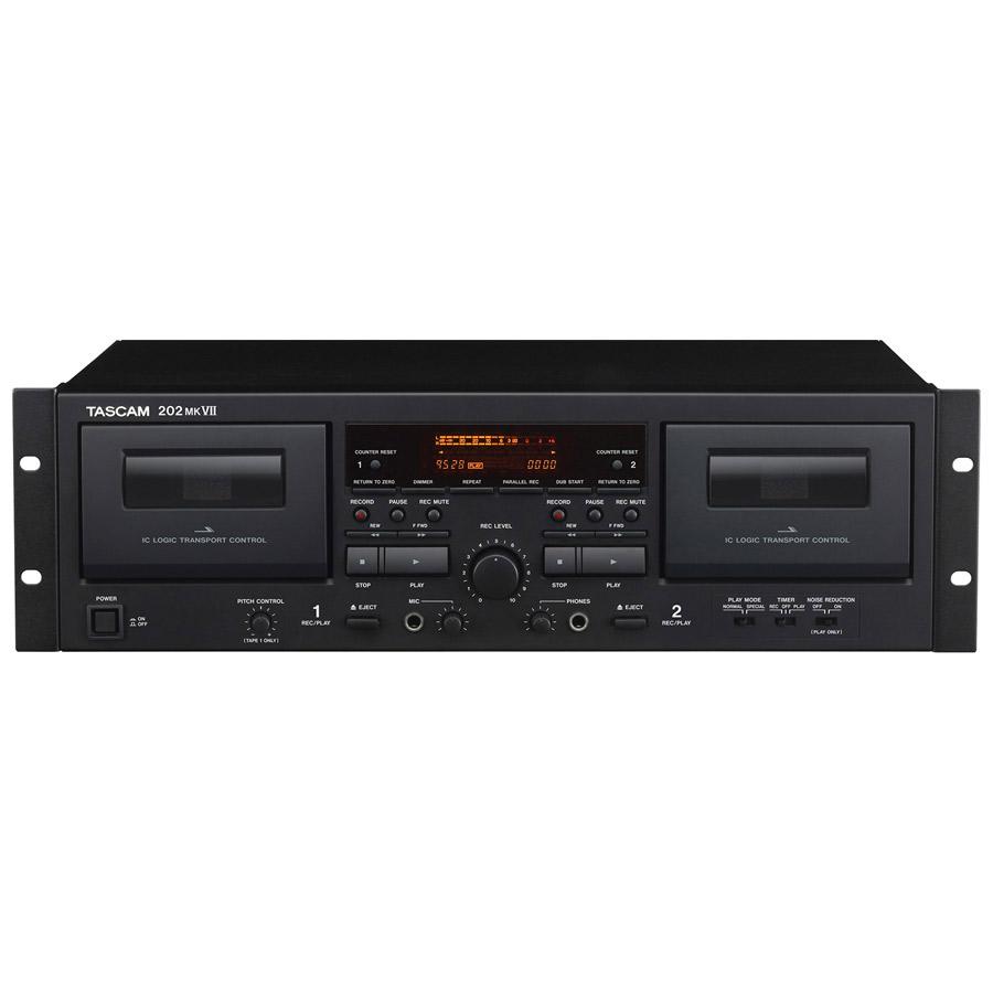 A*o様 TASCAM(タスカム)202MKVII ダブルカセットデッキ TASCAM タスカム 202MKVII 業務用 ダブルカセットデッキ : 島村楽器