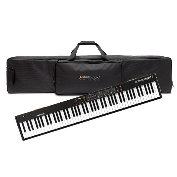 Numa compact 2 Studiologic 純正ペダル・ソフトケース付 キーボード