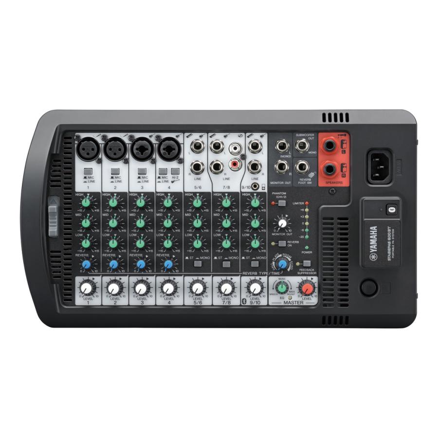 YAMAHA ヤマハ STAGEPAS600BT バンド練習・ミニライブ用スピーカーセット 〔SHURE SM58マイク4本+アクセ付き〕の画像