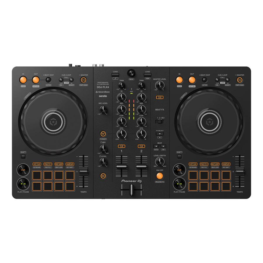 〔DDJ-400後継機種〕 Pioneer DJ パイオニア DDJ-FLX4 初心者セット 本体+選べるヘッドホン｜shimamura｜07