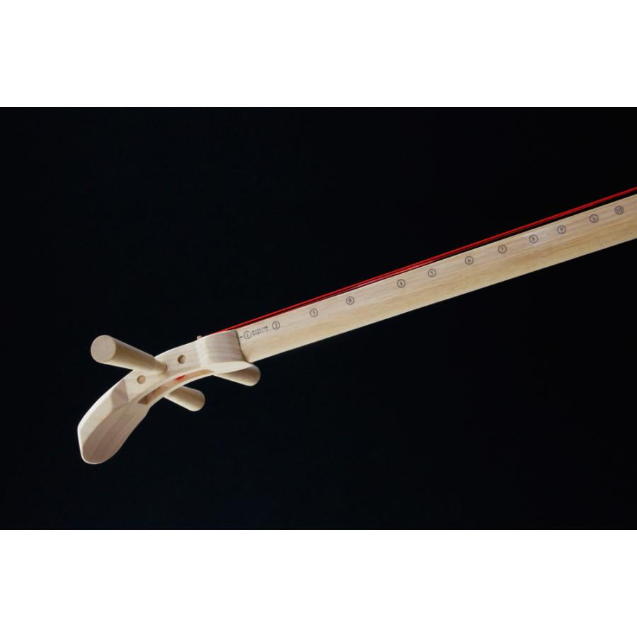 0000 シャミコ 五合枡タイプ 白木 (無塗装) かんたん三味線 SMK