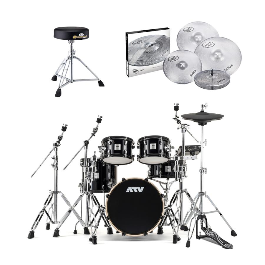 Atv Adrums Artist Expanded Set サイレントシンバルver 電子ドラム 島村楽器オンラインストア限定 島村楽器 Paypayモール店 通販 Paypayモール