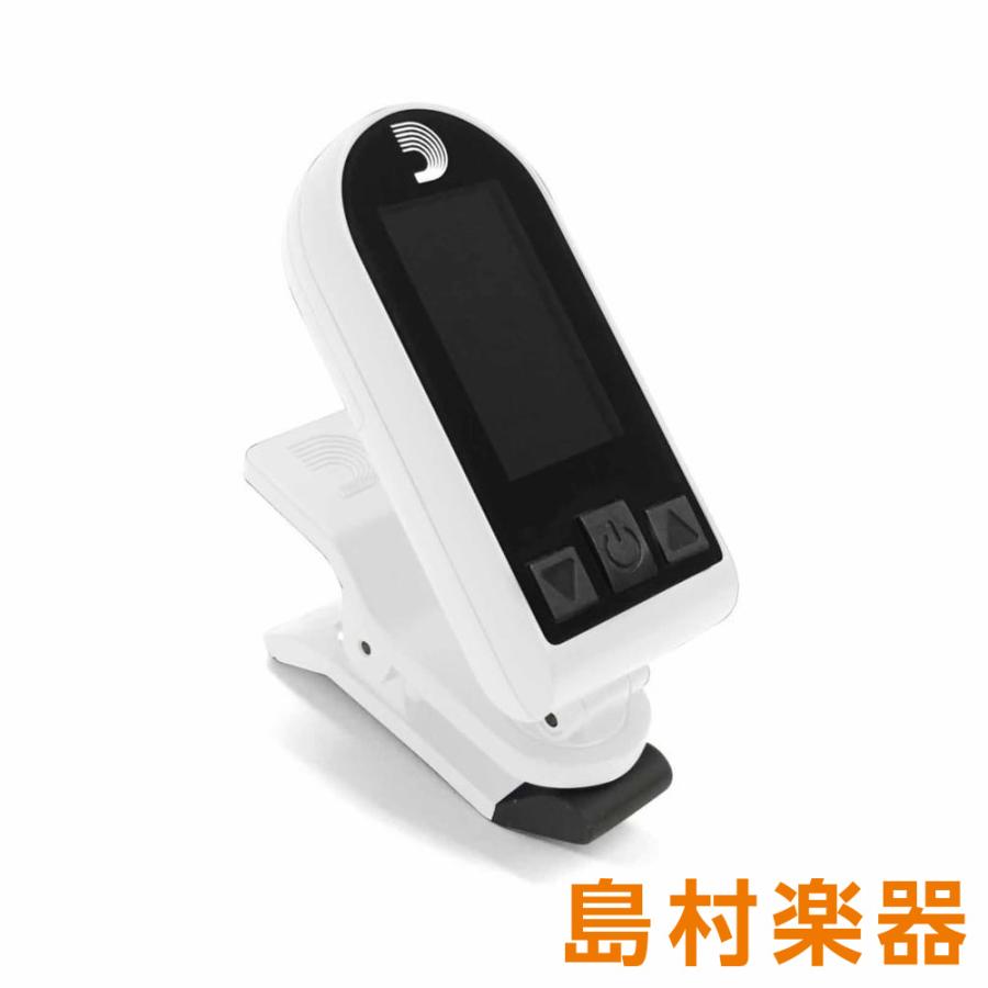 D'Addario ダダリオ PW-CT-18W WH クリップチューナー PWCT18W島村楽器