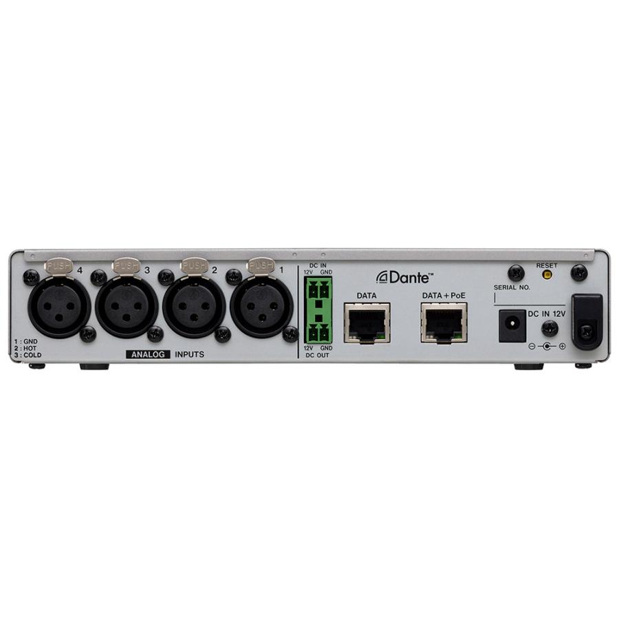 TASCAM タスカム MM-4D/IN-X DSPミキサー内蔵 4chマイク/ライン入力 Danteコンバーターの画像