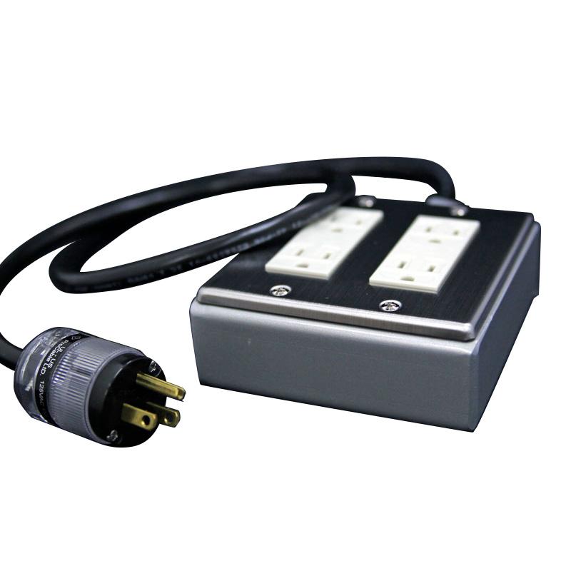 プロケーブル電源タップ（1m） PRO CABLE プロケーブル BTAP4-100 電源タップ 超越重鉄タップ 4個口