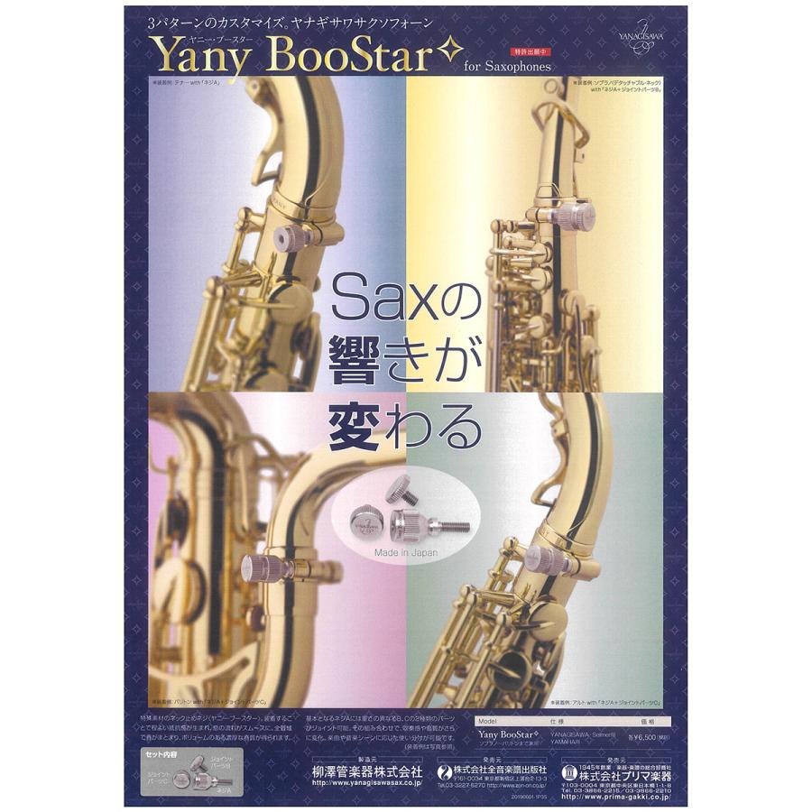 YANAGISAWA ヤナギサワ Yany BooStar ヤニーブースター ネック止めネジ