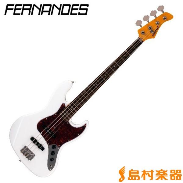 2021新商品 FERNANDES フェルナンデス RJB-380 2013 SnowWhite ジャズ