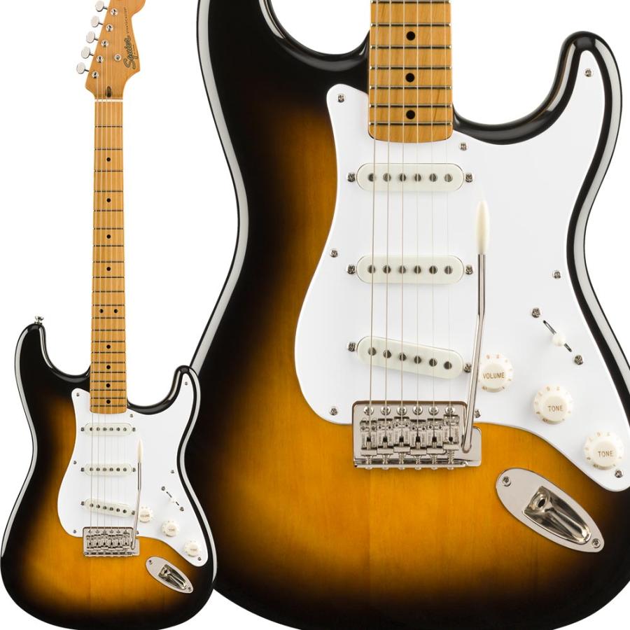 Squier by Fender スクワイヤー / スクワイア Classic Vibe '50s Stratocaster Maple Fingerboard 2-Color Sunburst ストラトキャスター : mt0083648 : 島村楽器Yahoo!店 - 通販 - Yahoo!ショッピング Squier by Fender スクワイヤー / スクワイア Classic Vibe '50s Stratocaster Maple Fingerboard 2-Color Sunburst ストラトキャスター : mt0083648 : 島村楽器Yahoo!店 - 通販 - Yahoo!ショッピング
