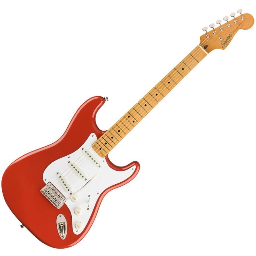 Squier by Fender スクワイヤー / スクワイア Classic Vibe ’50s Stratocaster Maple Fingerboard Fiesta Red ストラトキャスターの画像