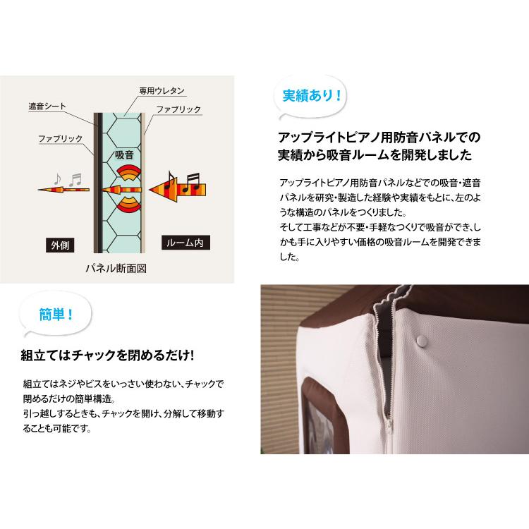 infistDesign ライトルーム Sサイズ 簡易吸音ルーム LRM-001S〔代引 