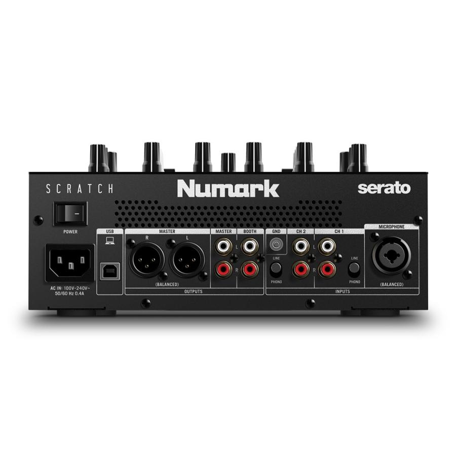 Numark ヌマーク Scratch 2チャンネルDJミキサー Serato DJ Pro 対応