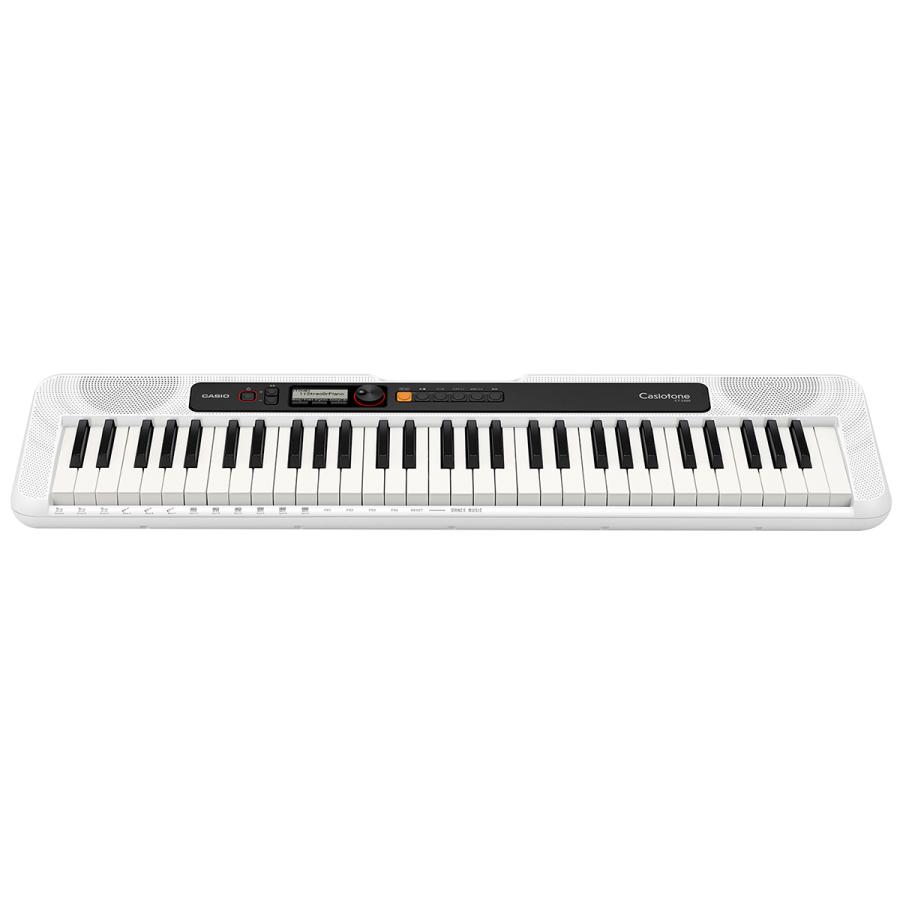 CASIO（カシオ） キーボード 電子ピアノ CT-S200 WE ホワイト スタンド