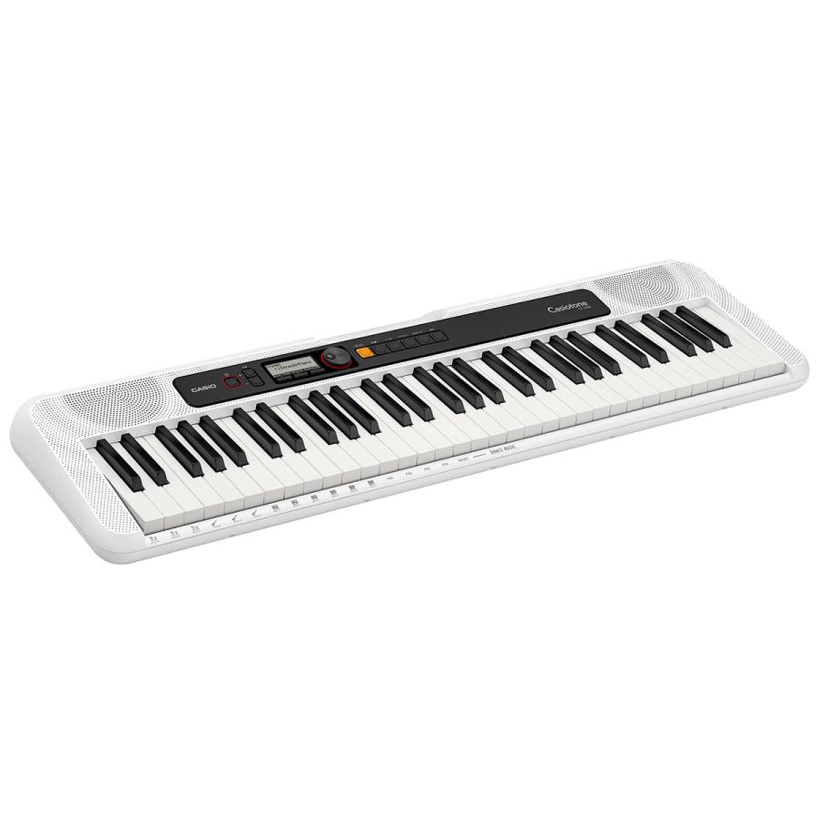 CASIO（カシオ） キーボード 電子ピアノ CT-S200 WE ホワイト スタンド