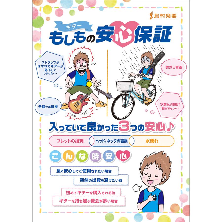 ギター もしもの安心保証 〔プランD〕(※必ず対象のギター本体と同時注文してください)｜shimamura｜02