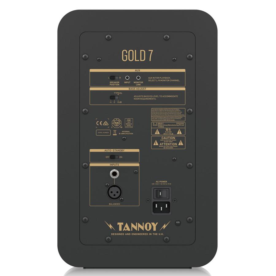 TANNOY GOLD7 ペア モニタースピーカー 動作良好 完備品 美品 Amazon | Tannoy スタジオモニター (ゴールド7) | モニター